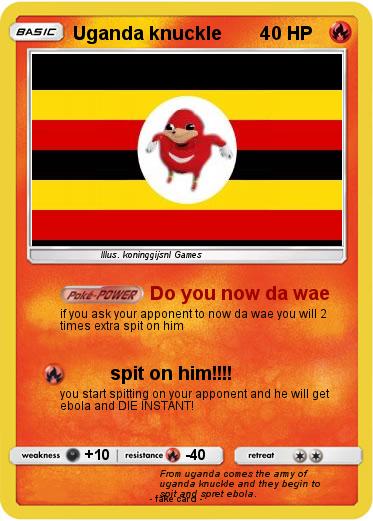 Pokemon Uganda knuckle