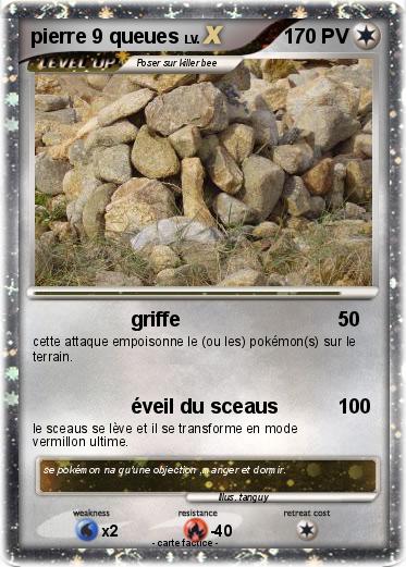 Pokemon pierre 9 queues