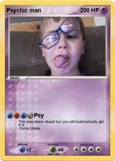 Pokemon Psychic man