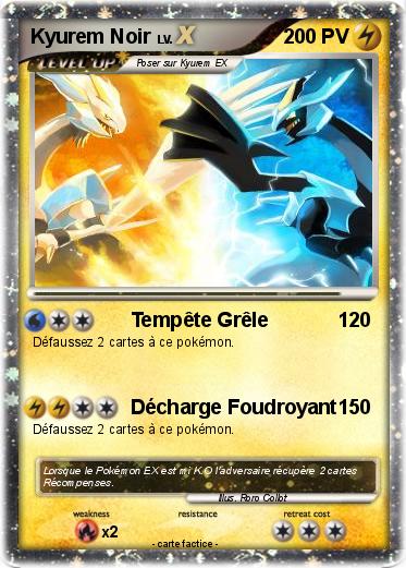 Pokemon Kyurem Noir