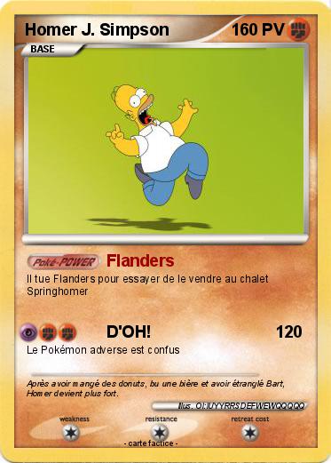 Pokemon Homer J. Simpson