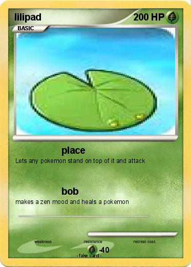 Pokemon lilipad