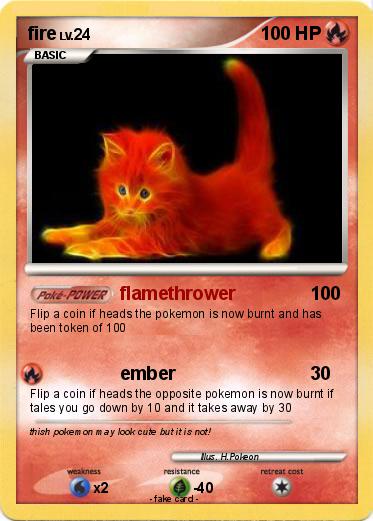 Pokemon fire