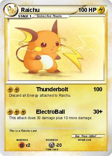 Pokemon Raichu