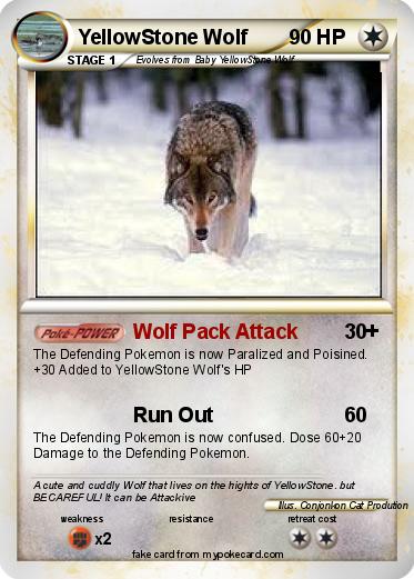 Pokemon YellowStone Wolf