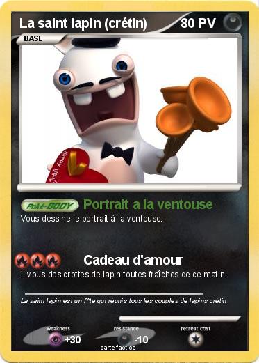 Pokemon La saint lapin (crétin)