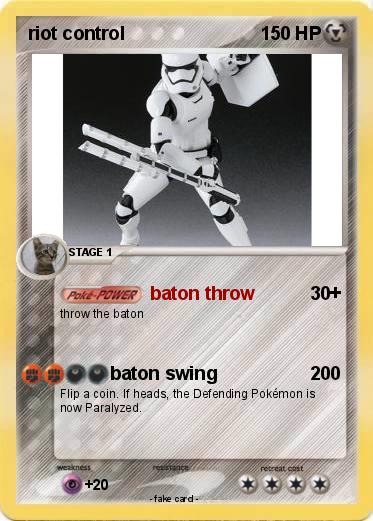 Pokemon riot control