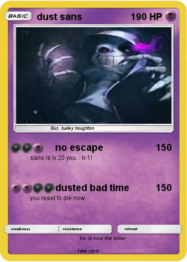Pokemon dust sans