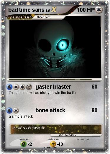 Pokemon bad time sans