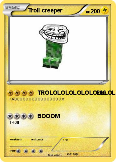 Pokemon Troll creeper