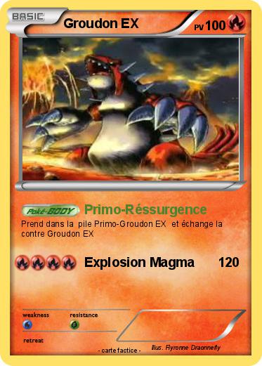 Pokemon Groudon EX