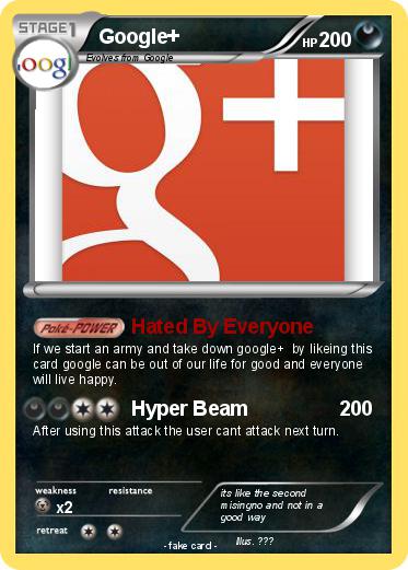 Pokemon Google+