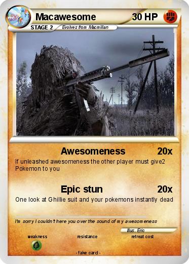 Pokemon Macawesome