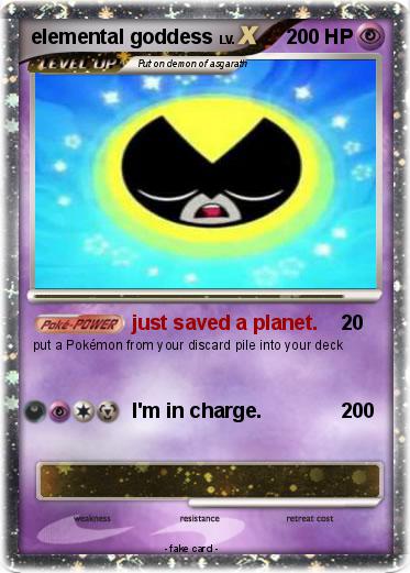 Pokemon elemental goddess
