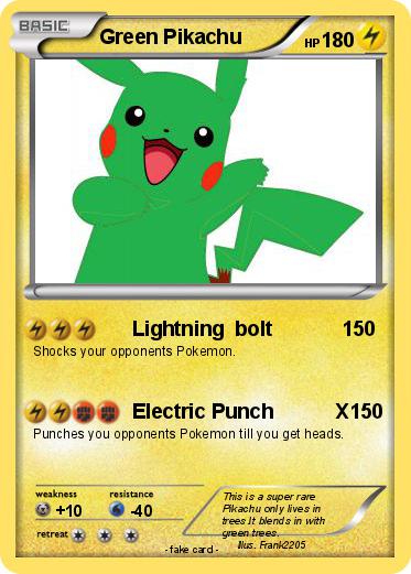 Pokemon Green Pikachu