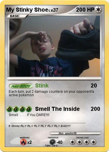 Pokemon My Stinky Shoe