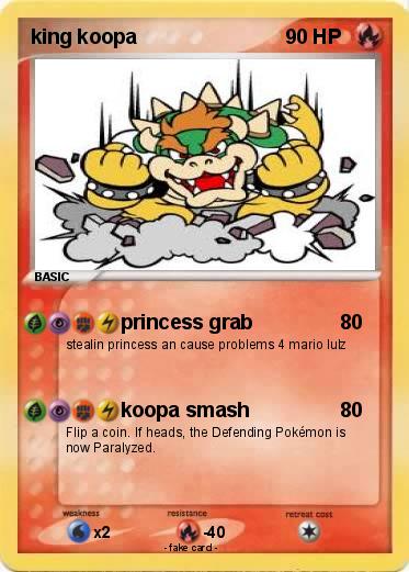Pokemon king koopa