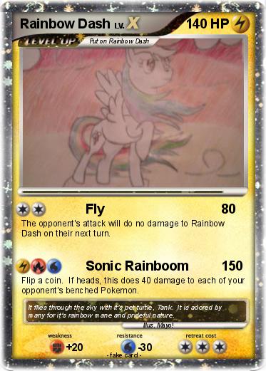 Pokemon Rainbow Dash