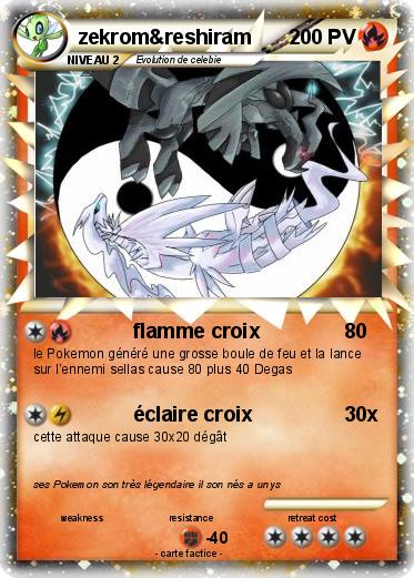 Pokemon zekrom&reshiram