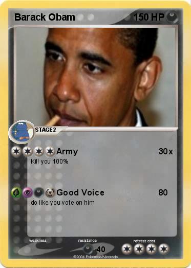 Pokemon Barack Obam