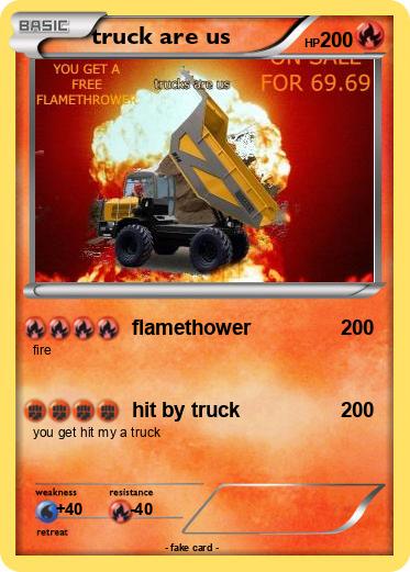 Pokemon truck are us