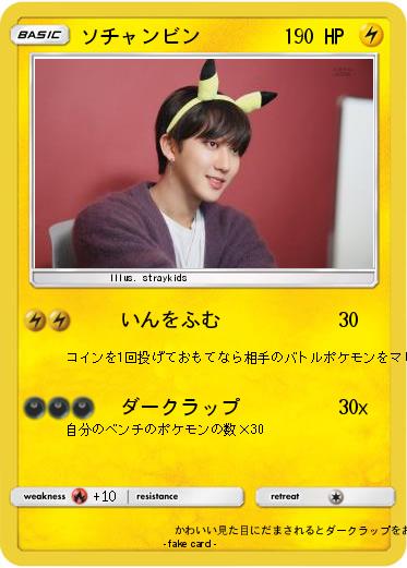 Pokemon ソチャンビン