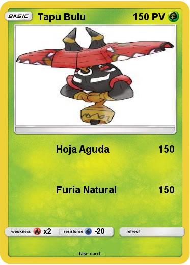 Pokemon Tapu Bulu