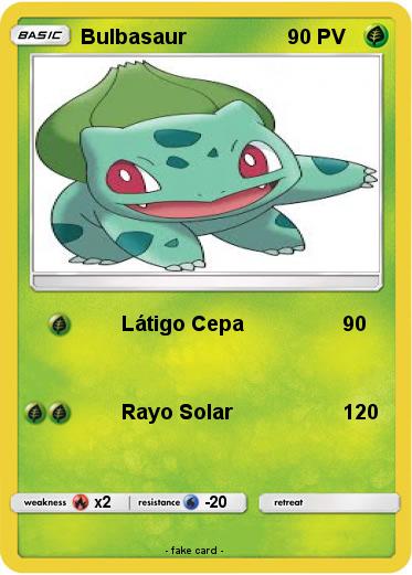 Pokemon Bulbasaur