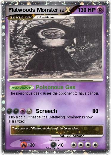 Pokemon Flatwoods Monster