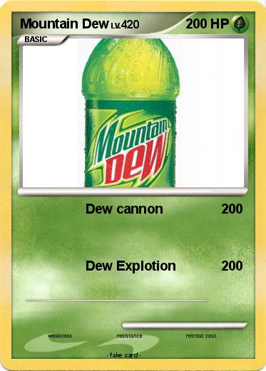 Pokemon Mountain Dew