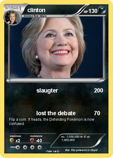 Pokemon clinton
