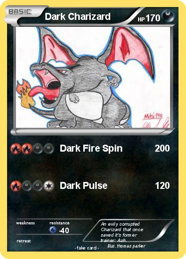 Pokemon Dark Charizard