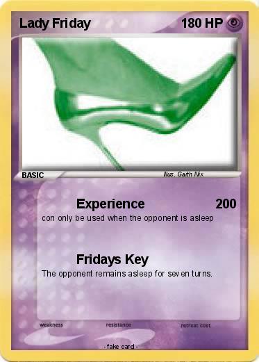 Pokemon Lady Friday