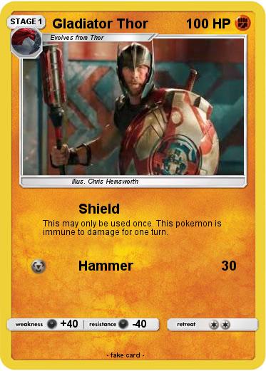 Pokemon Gladiator Thor