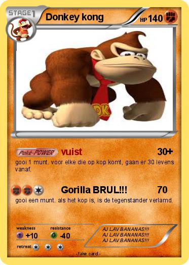 Pokemon Donkey kong