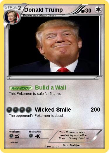 Pokemon Donald Trump