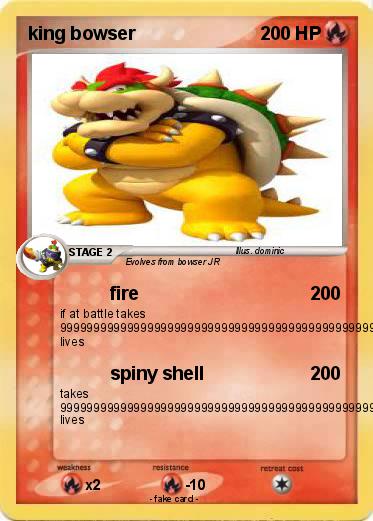 Pokemon king bowser