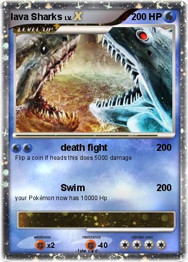 Pokemon lava Sharks