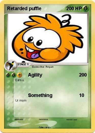 Pokemon Retarded puffle