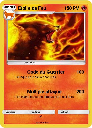 Pokemon Etoile de Feu