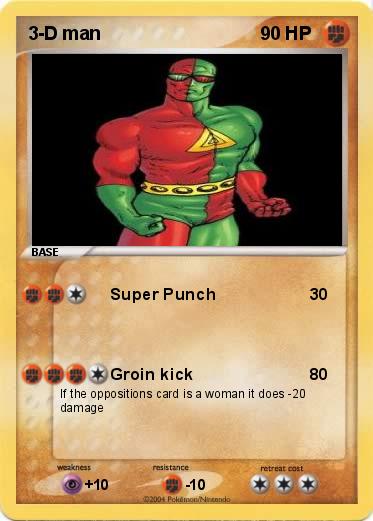 Pokemon 3-D man