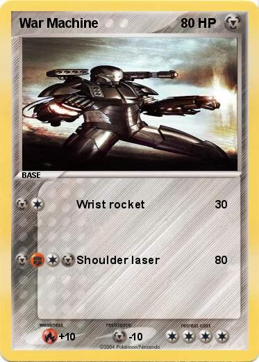 Pokemon War Machine