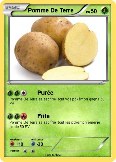 Pokemon Pomme De Terre