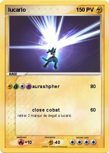 Pokemon lucario