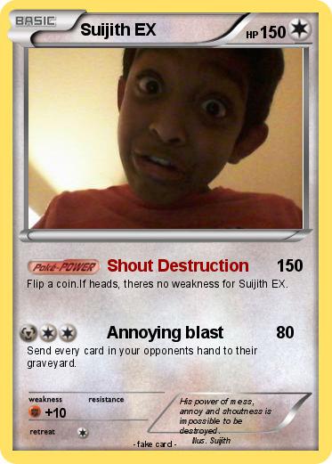 Pokemon Suijith EX