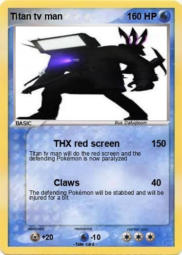 Pokemon Titan tv man