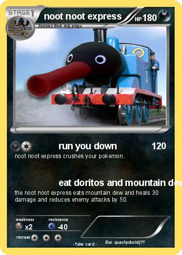 Pokemon noot noot express