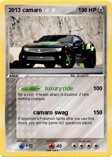 Pokemon 2013 camaro
