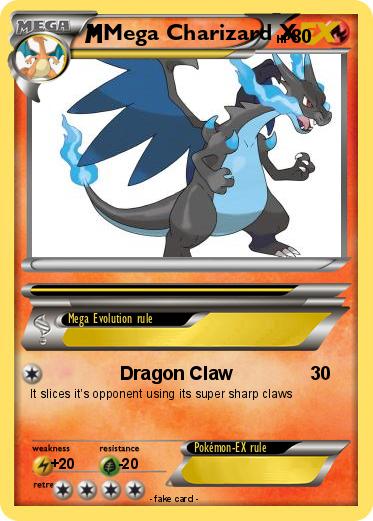 Pokemon Mega Charizard X