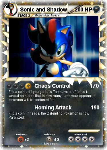 Pokemon Sonic and Shadow